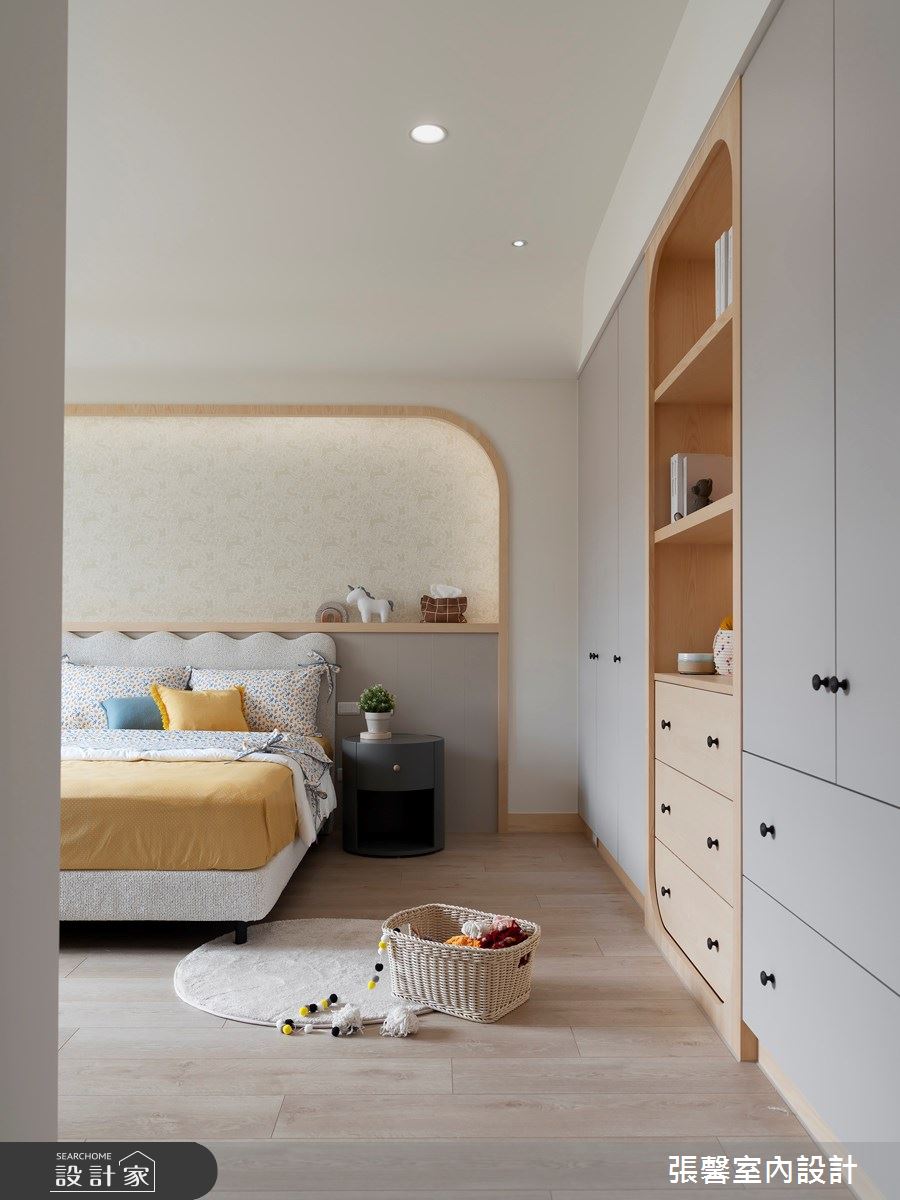 新成屋(5年以下)＿美式風臥室案例圖片＿張馨室內設計/瀚觀室內裝修設計工程有限公司＿張馨_童話天地 四重奏之39
