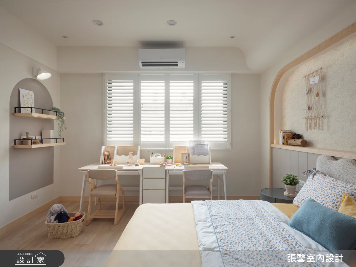 新成屋(5年以下)＿美式風臥室案例圖片＿張馨室內設計/瀚觀室內裝修設計工程有限公司＿張馨_童話天地 四重奏之41