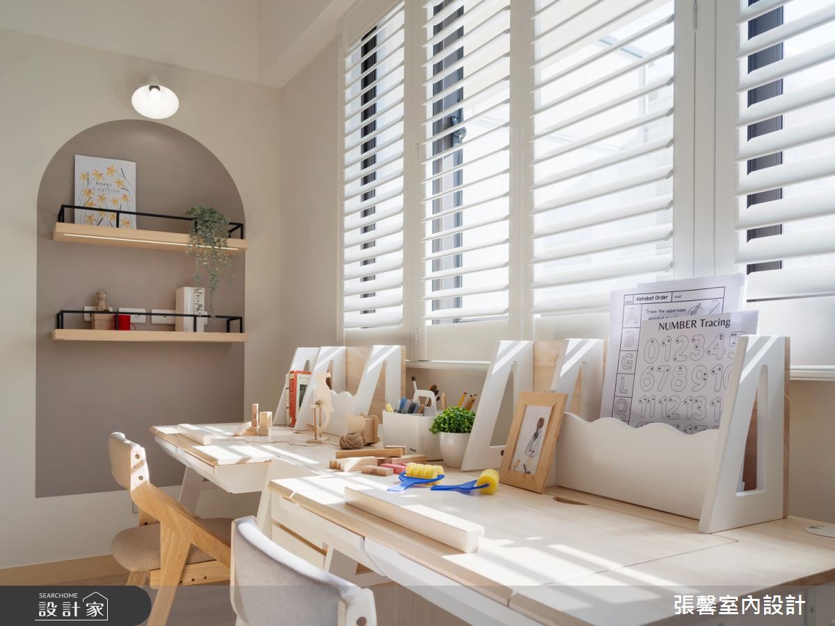 新成屋(5年以下)＿美式風臥室案例圖片＿張馨室內設計/瀚觀室內裝修設計工程有限公司＿張馨_童話天地 四重奏之46