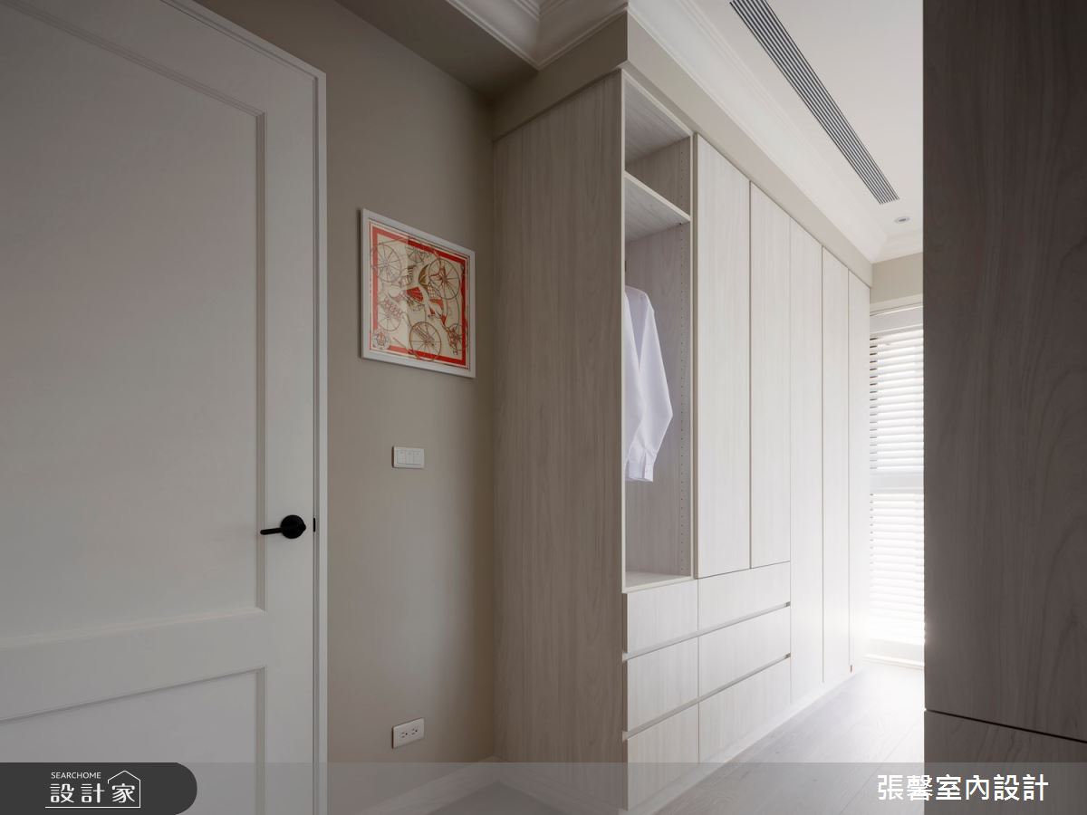 35坪新成屋(5年以下)＿美式風臥室案例圖片＿張馨室內設計/瀚觀室內裝修設計工程有限公司＿張馨_灰韻 和諧之境之21