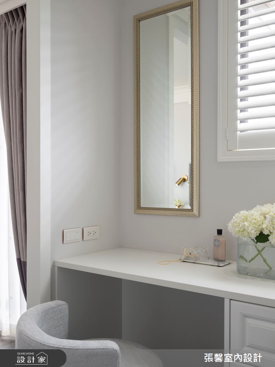 31坪新成屋(5年以下)＿現代風臥室案例圖片＿張馨室內設計/瀚觀室內裝修設計工程有限公司＿張馨_灰金風尚之8