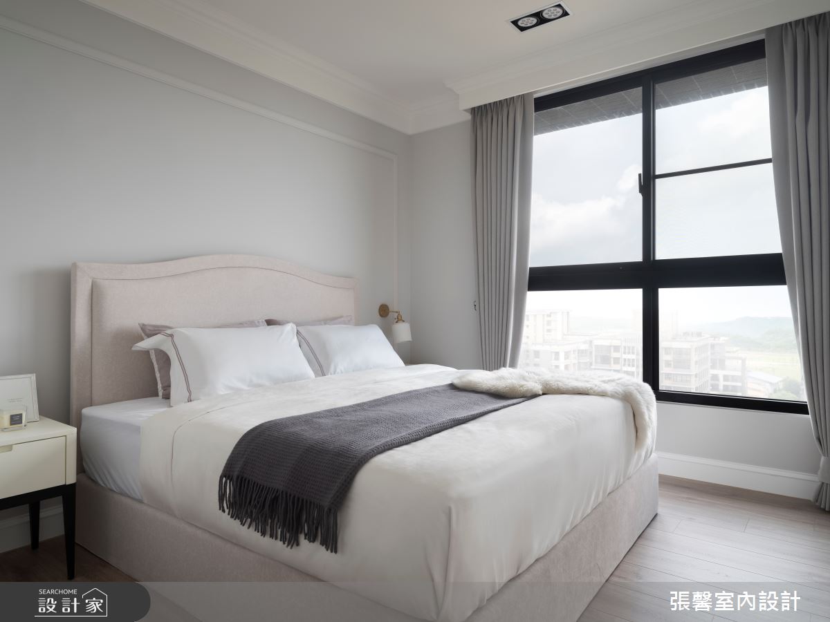 28坪新成屋(5年以下)＿美式風臥室案例圖片＿張馨室內設計/瀚觀室內裝修設計工程有限公司＿張馨_北歐 小清新之11