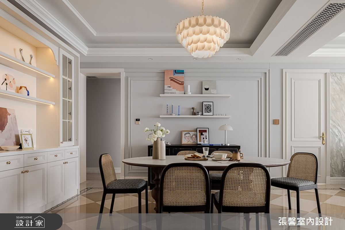 62坪老屋(16~30年)＿美式風餐廳案例圖片＿張馨室內設計/瀚觀室內裝修設計工程有限公司＿張馨_靜好 老時光之3