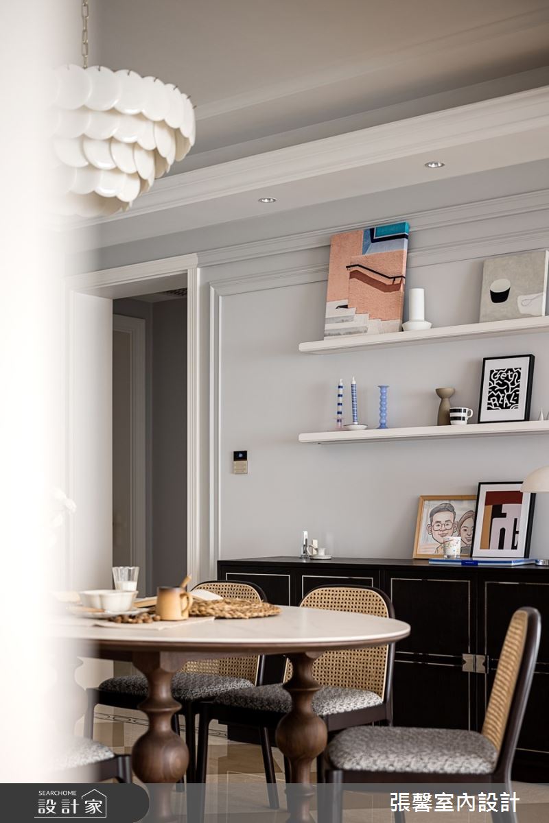 62坪老屋(16~30年)＿美式風餐廳案例圖片＿張馨室內設計/瀚觀室內裝修設計工程有限公司＿張馨_靜好 老時光之6