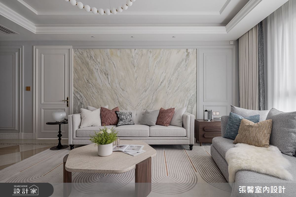 62坪老屋(16~30年)＿美式風客廳案例圖片＿張馨室內設計/瀚觀室內裝修設計工程有限公司＿張馨_靜好 老時光之13