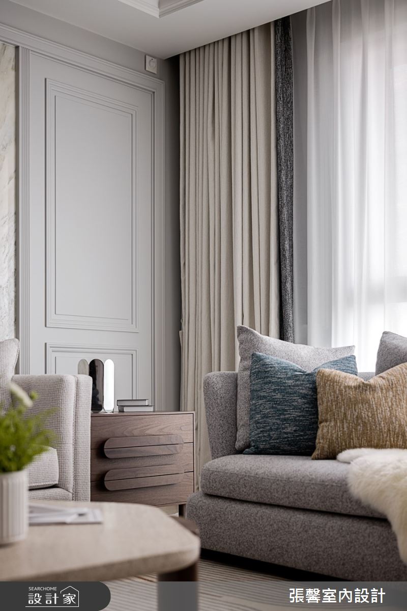 62坪老屋(16~30年)＿美式風客廳案例圖片＿張馨室內設計/瀚觀室內裝修設計工程有限公司＿張馨_靜好 老時光之16