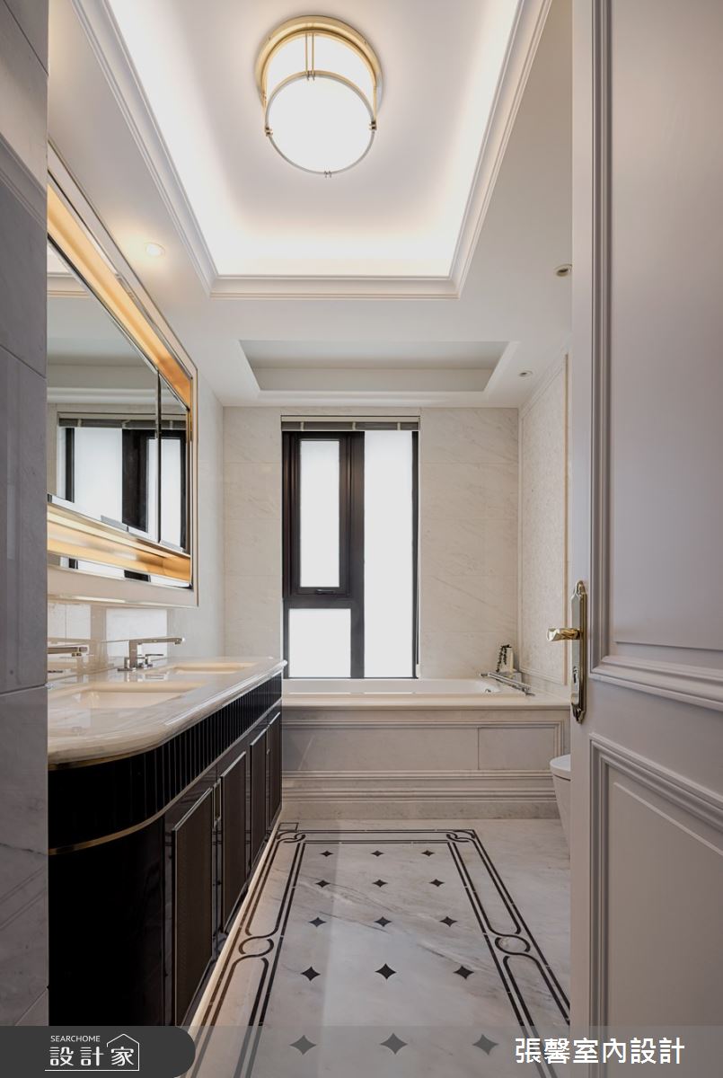 62坪老屋(16~30年)＿美式風浴室案例圖片＿張馨室內設計/瀚觀室內裝修設計工程有限公司＿張馨_靜好 老時光之24