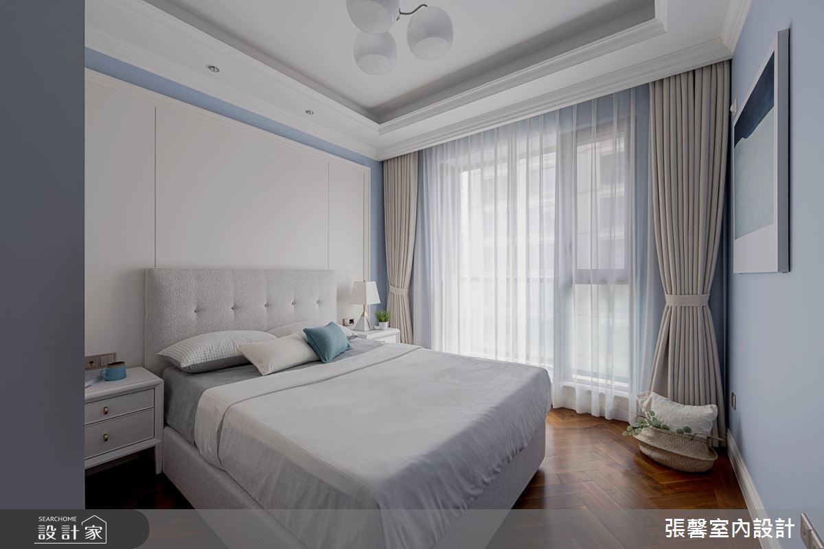 62坪老屋(16~30年)＿美式風臥室案例圖片＿張馨室內設計/瀚觀室內裝修設計工程有限公司＿張馨_靜好 老時光之32
