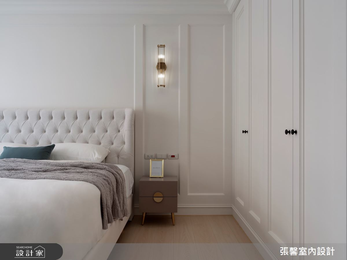 88坪新成屋(5年以下)＿美式風臥室案例圖片＿張馨室內設計/瀚觀室內裝修設計工程有限公司＿張馨_華雅 燦美時光之13