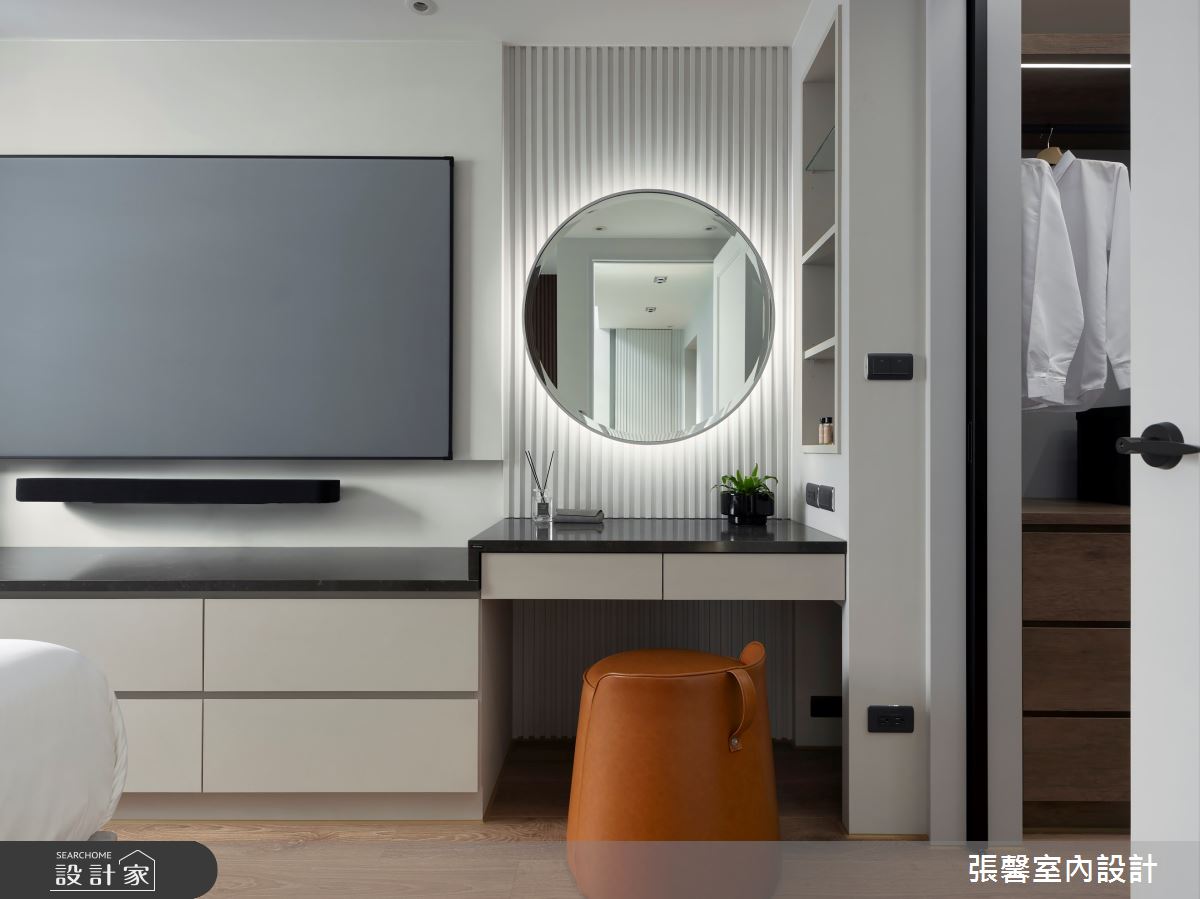 88坪新成屋(5年以下)＿美式風臥室案例圖片＿張馨室內設計/瀚觀室內裝修設計工程有限公司＿張馨_華雅 燦美時光之20