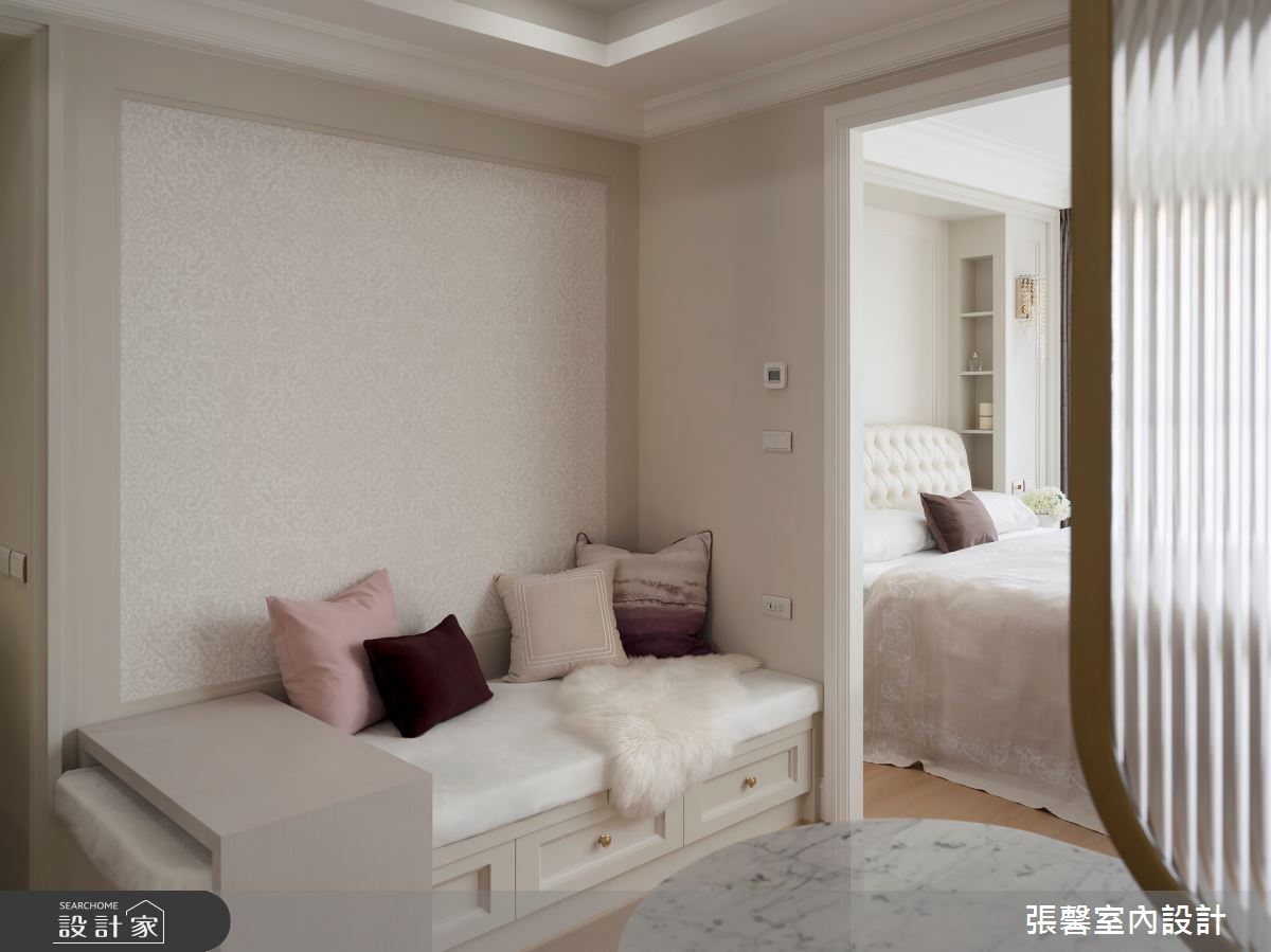 88坪新成屋(5年以下)＿美式風臥室案例圖片＿張馨室內設計/瀚觀室內裝修設計工程有限公司＿張馨_華雅 燦美時光之26