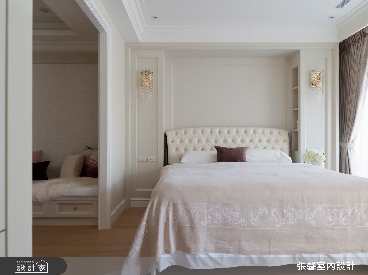 88坪新成屋(5年以下)＿美式風臥室案例圖片＿張馨室內設計/瀚觀室內裝修設計工程有限公司＿張馨_華雅 燦美時光之29