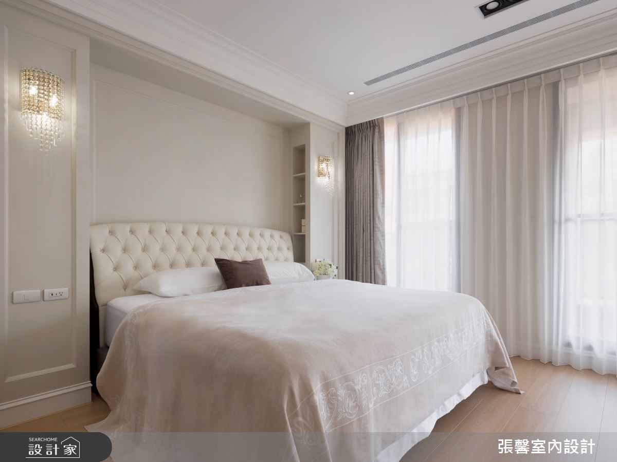 88坪新成屋(5年以下)＿美式風臥室案例圖片＿張馨室內設計/瀚觀室內裝修設計工程有限公司＿張馨_華雅 燦美時光之30