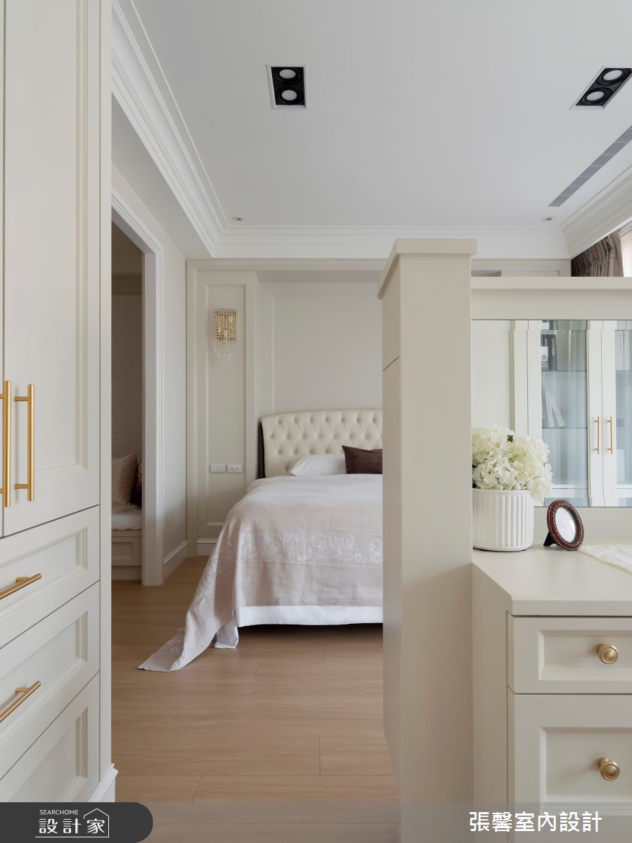 88坪新成屋(5年以下)＿美式風臥室案例圖片＿張馨室內設計/瀚觀室內裝修設計工程有限公司＿張馨_華雅 燦美時光之33
