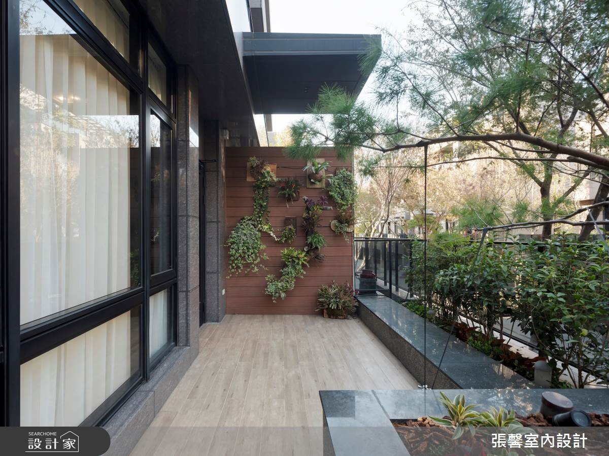 88坪新成屋(5年以下)＿美式風陽台案例圖片＿張馨室內設計/瀚觀室內裝修設計工程有限公司＿張馨_華雅 燦美時光之42