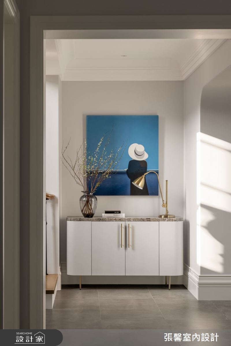 330坪毛胚屋＿美式風樓梯案例圖片＿張馨室內設計/瀚觀室內裝修設計工程有限公司＿張馨_無憂 桃花源之10