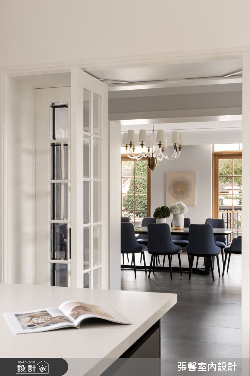 330坪毛胚屋＿美式風餐廳廚房案例圖片＿張馨室內設計/瀚觀室內裝修設計工程有限公司＿張馨_無憂 桃花源之13