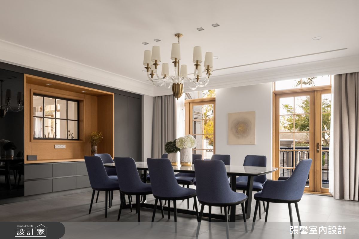 330坪毛胚屋＿美式風餐廳案例圖片＿張馨室內設計/瀚觀室內裝修設計工程有限公司＿張馨_無憂 桃花源之15