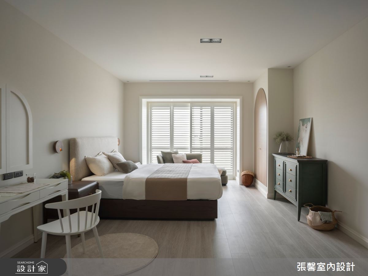 74坪毛胚屋＿美式風臥室案例圖片＿張馨室內設計/瀚觀室內裝修設計工程有限公司＿張馨_翫味美寓之16