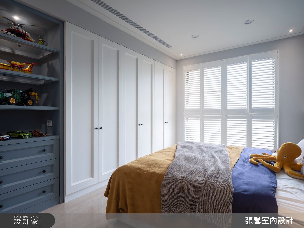 52坪新成屋(5年以下)＿美式風臥室案例圖片＿張馨室內設計/瀚觀室內裝修設計工程有限公司＿張馨_徜徉 書海國度之17