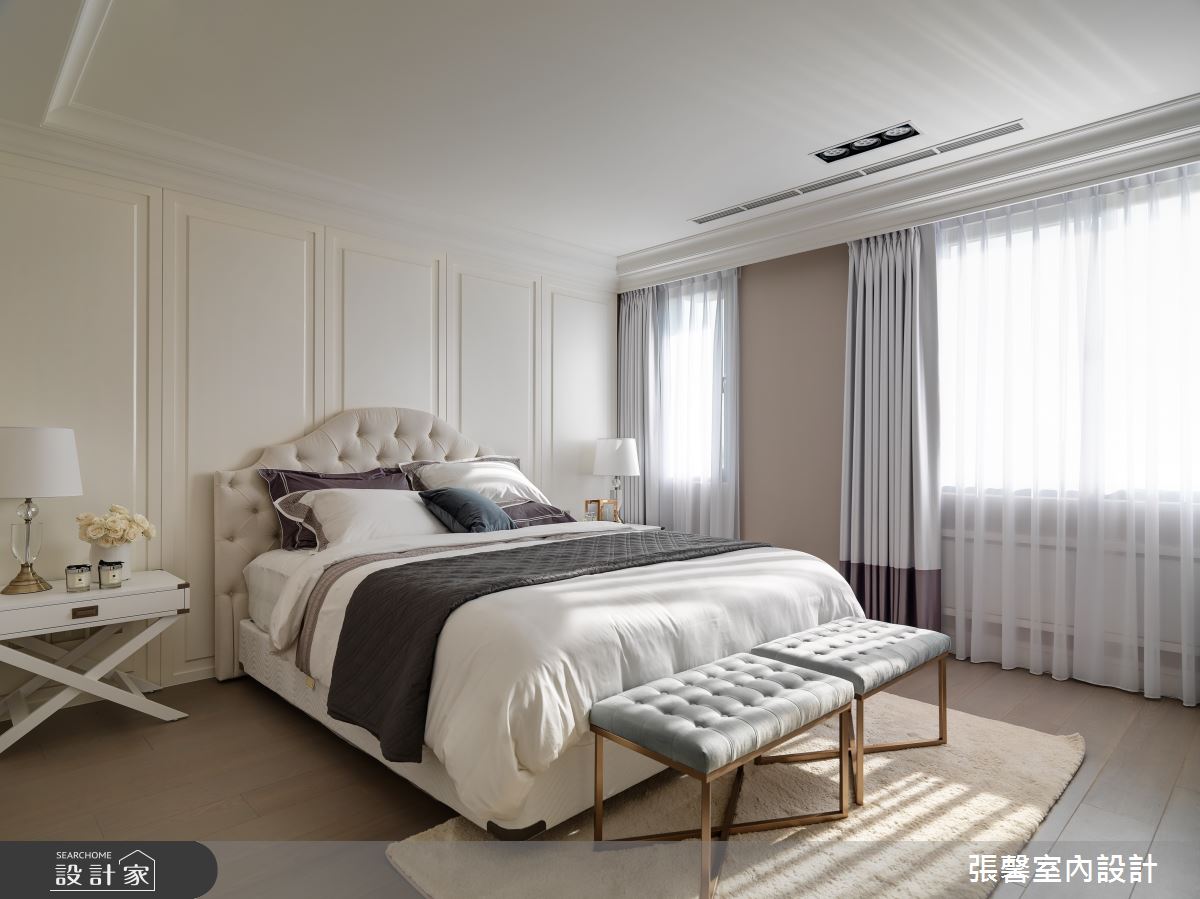 177坪毛胚屋＿美式風臥室案例圖片＿張馨室內設計/瀚觀室內裝修設計工程有限公司＿張馨_大別墅小時尚之11