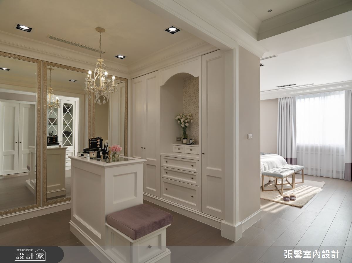 177坪毛胚屋＿美式風臥室更衣間案例圖片＿張馨室內設計/瀚觀室內裝修設計工程有限公司＿張馨_大別墅小時尚之13