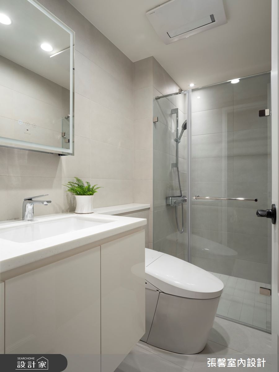 53坪中古屋(5~15年)＿美式風浴室案例圖片＿張馨室內設計/瀚觀室內裝修設計工程有限公司＿張馨_蛻變 怡然生活之31