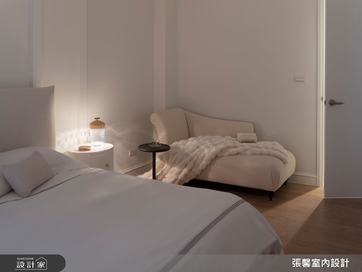 112坪預售屋＿美式風臥室案例圖片＿張馨室內設計/瀚觀室內裝修設計工程有限公司＿張馨_一個人的白色別墅之9