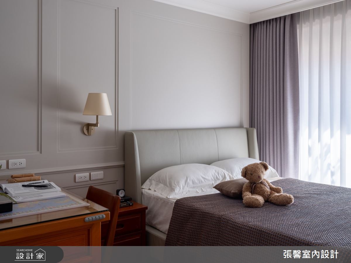 80坪老屋(16~30年)＿美式風臥室案例圖片＿張馨室內設計/瀚觀室內裝修設計工程有限公司＿張馨_名門雅集之16