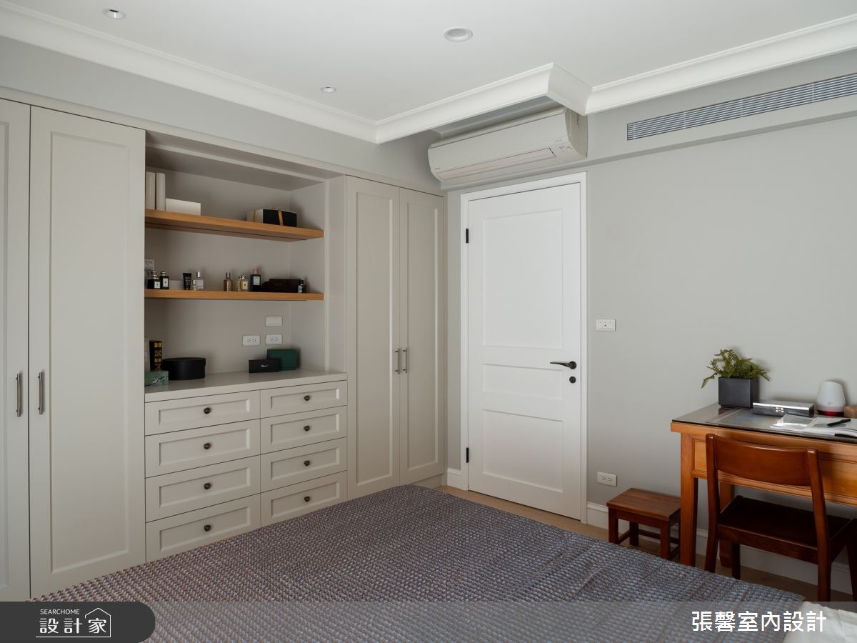 80坪老屋(16~30年)＿美式風臥室案例圖片＿張馨室內設計/瀚觀室內裝修設計工程有限公司＿張馨_名門雅集之17