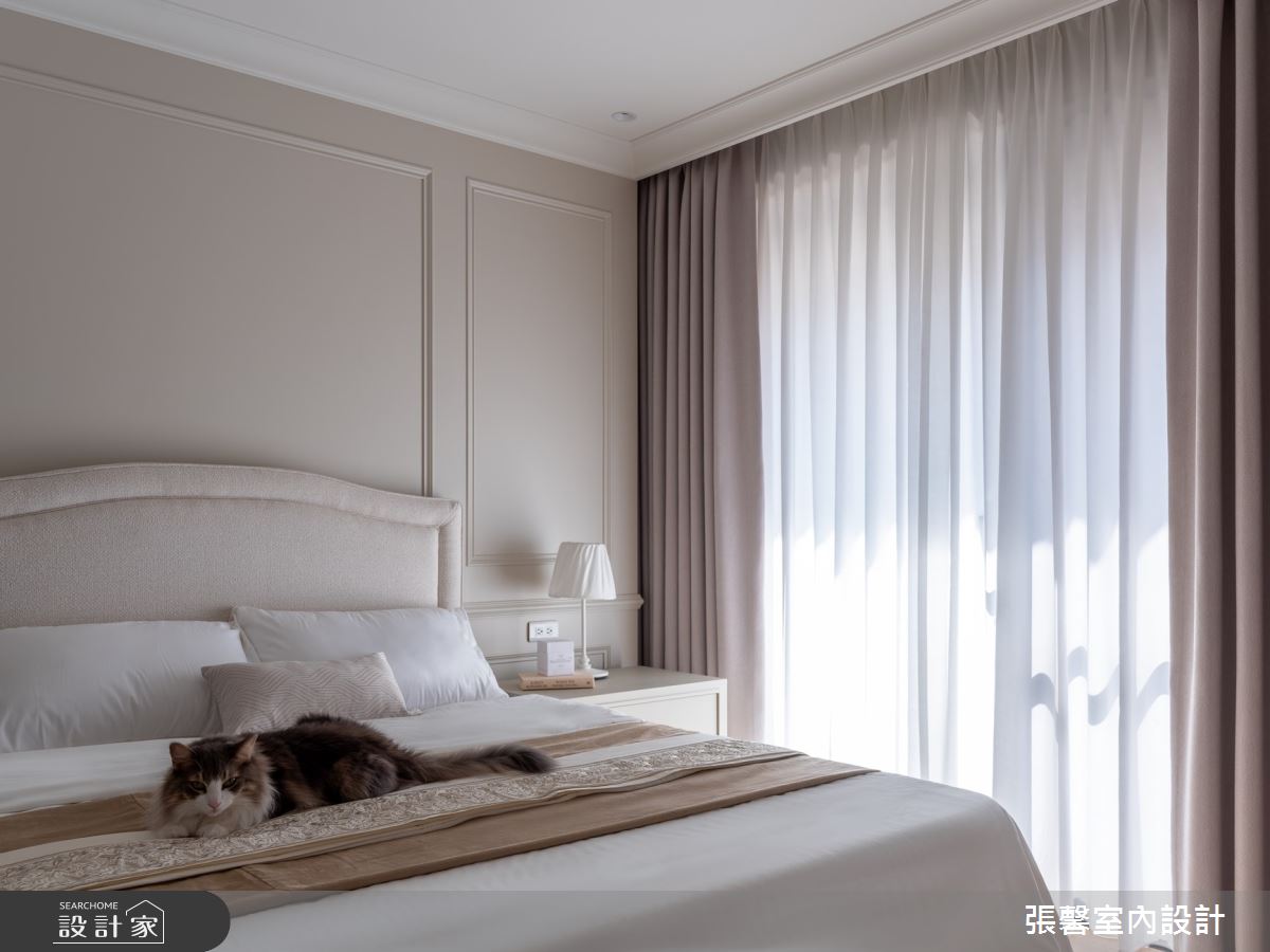 80坪老屋(16~30年)＿美式風臥室案例圖片＿張馨室內設計/瀚觀室內裝修設計工程有限公司＿張馨_名門雅集之19