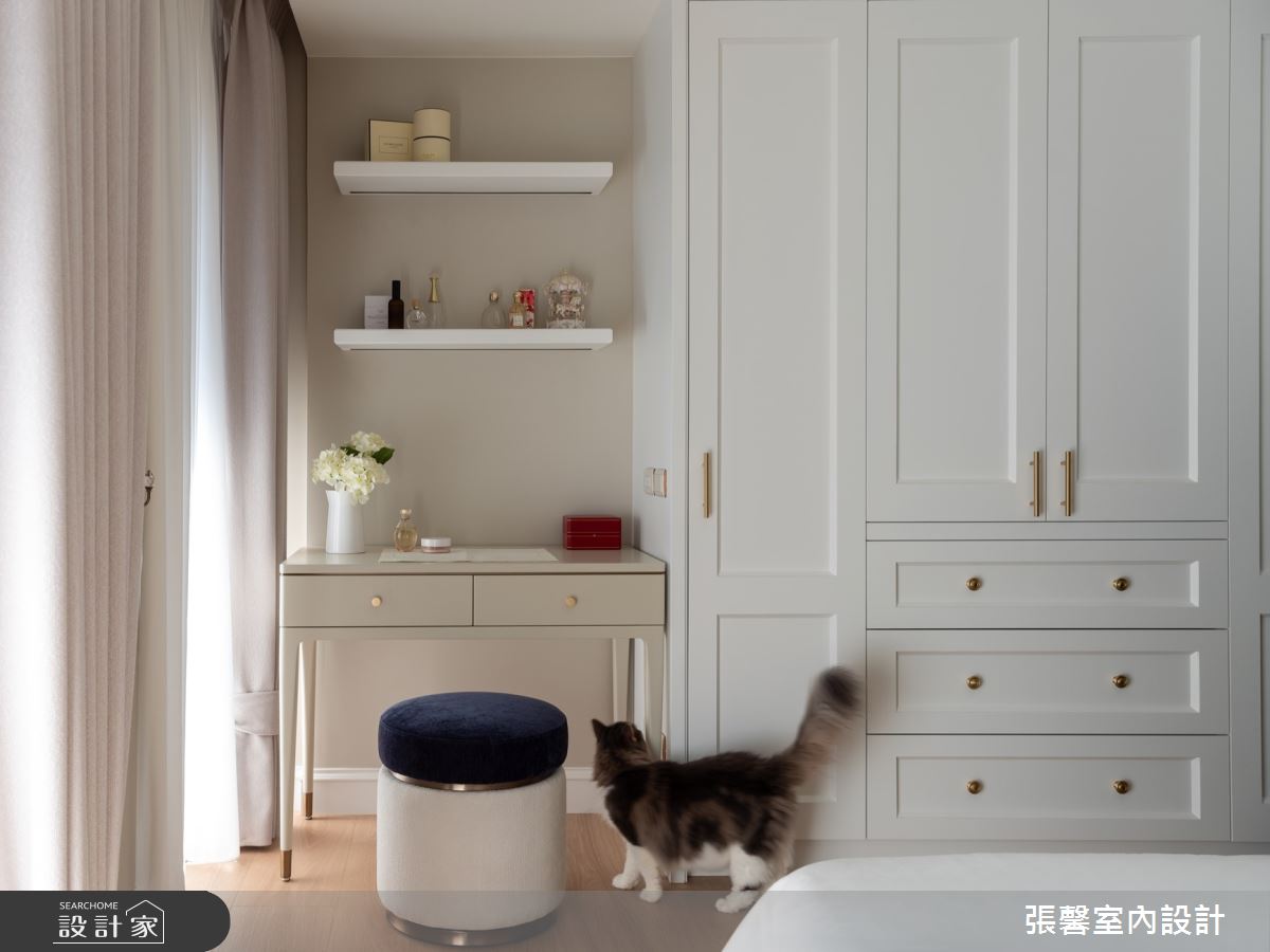 80坪老屋(16~30年)＿美式風臥室案例圖片＿張馨室內設計/瀚觀室內裝修設計工程有限公司＿張馨_名門雅集之20