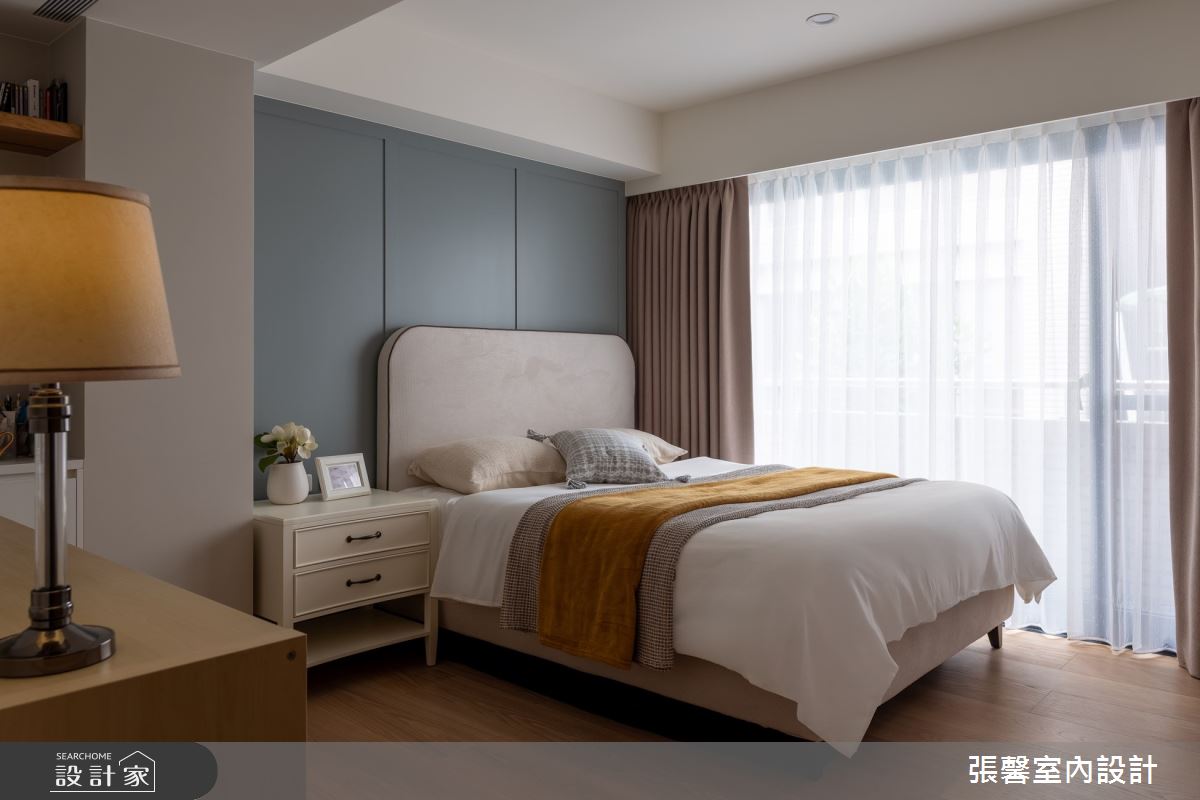 80坪老屋(16~30年)＿美式風臥室案例圖片＿張馨室內設計/瀚觀室內裝修設計工程有限公司＿張馨_名門雅集之24