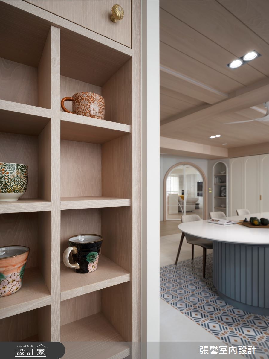 64坪毛胚屋＿美式風餐廳廚房案例圖片＿張馨室內設計/瀚觀室內裝修設計工程有限公司＿張馨_獨享 童話圓舞曲之13