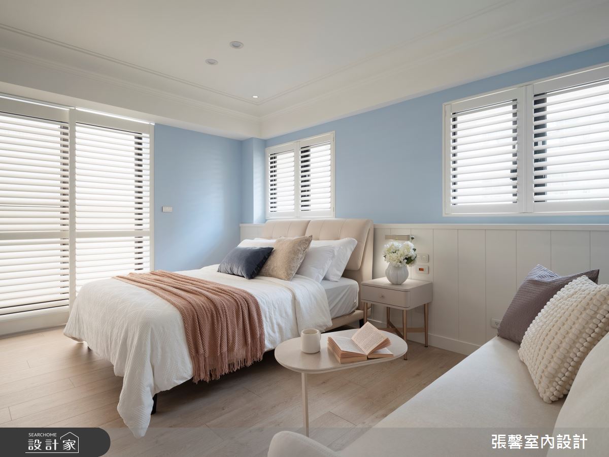 64坪毛胚屋＿美式風臥室案例圖片＿張馨室內設計/瀚觀室內裝修設計工程有限公司＿張馨_獨享 童話圓舞曲之25
