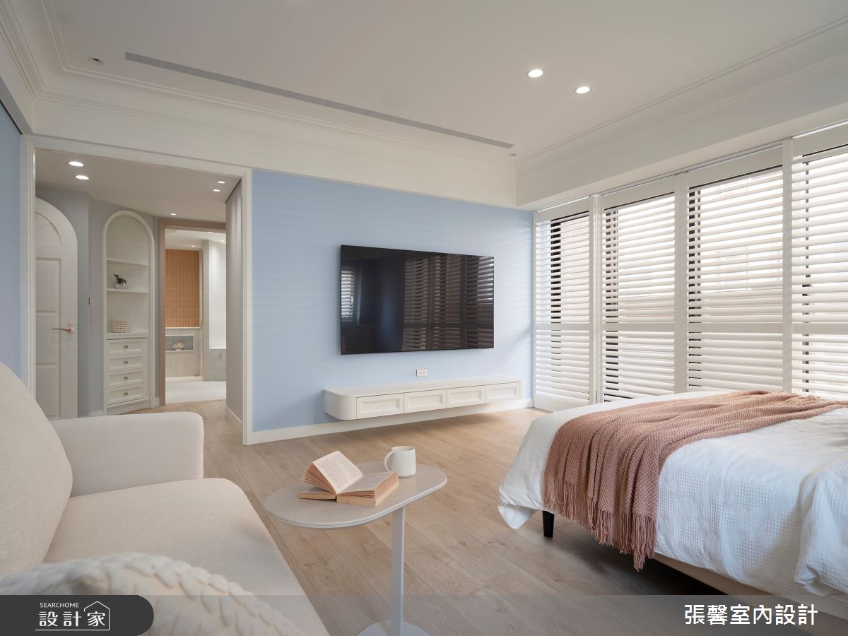 64坪毛胚屋＿美式風臥室案例圖片＿張馨室內設計/瀚觀室內裝修設計工程有限公司＿張馨_獨享 童話圓舞曲之27