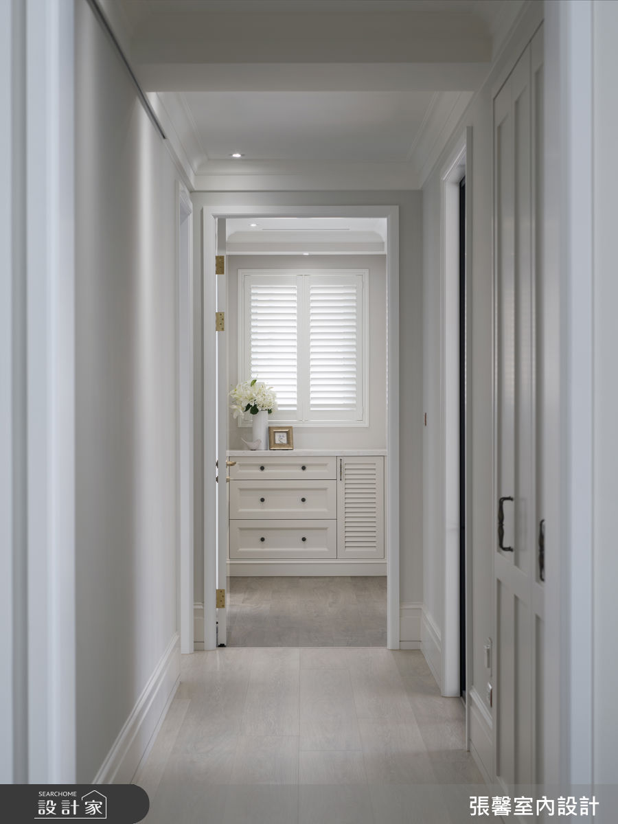 72坪毛胚屋＿美式風走廊案例圖片＿張馨室內設計/瀚觀室內裝修設計工程有限公司＿張馨_晴空 和煦之21