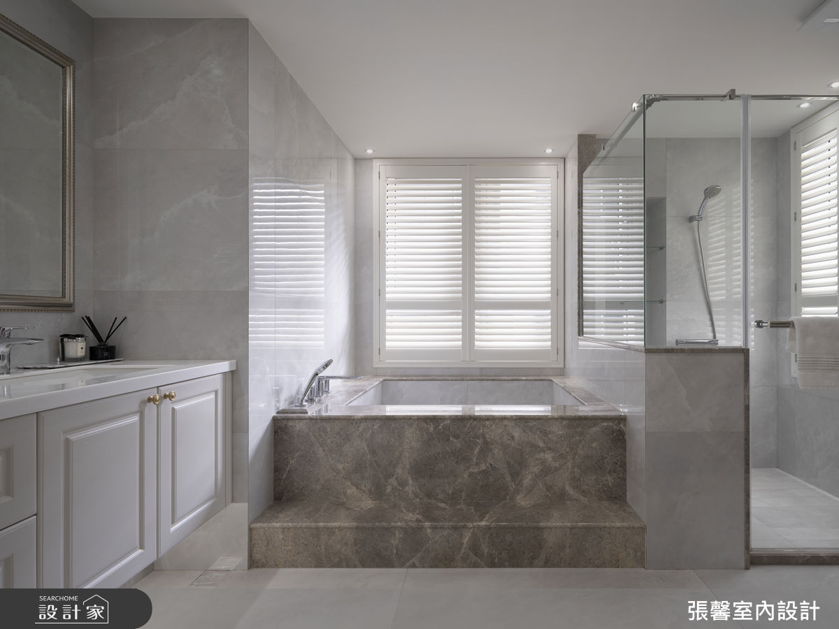 72坪毛胚屋＿美式風浴室案例圖片＿張馨室內設計/瀚觀室內裝修設計工程有限公司＿張馨_晴空 和煦之28