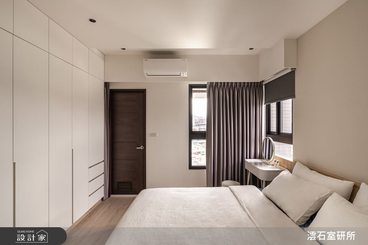 19坪新成屋(5年以下)＿混搭風臥室案例圖片＿澐石室研所＿澐石_02勝美豐原之10