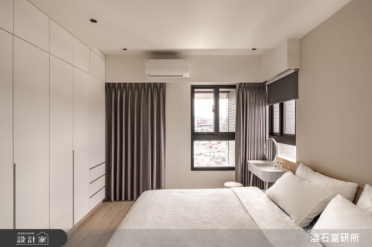19坪新成屋(5年以下)＿混搭風臥室案例圖片＿澐石室研所＿澐石_02勝美豐原之11
