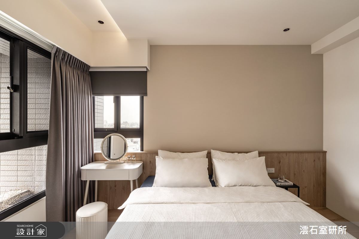 19坪新成屋(5年以下)＿混搭風臥室案例圖片＿澐石室研所＿澐石_02勝美豐原之12