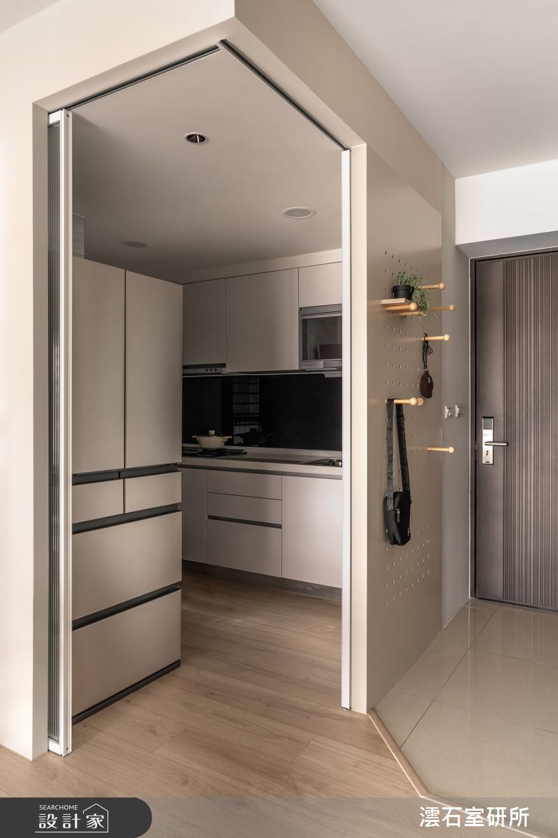 19坪新成屋(5年以下)＿混搭風玄關廚房案例圖片＿澐石室研所＿澐石_02勝美豐原之6
