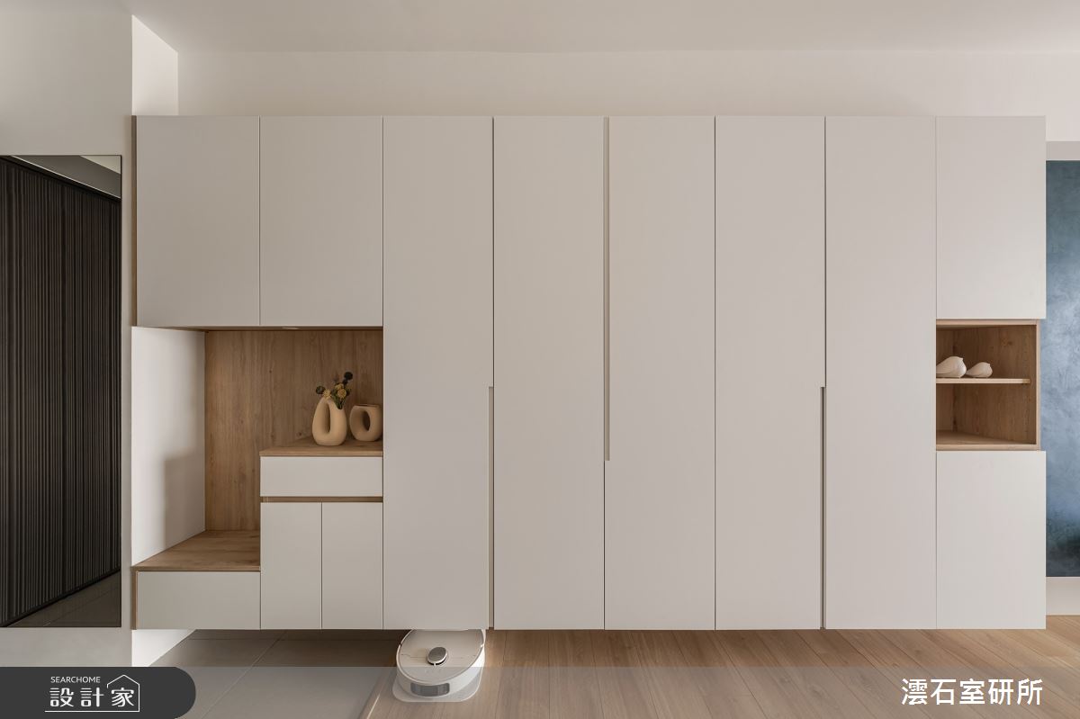 19坪新成屋(5年以下)＿混搭風玄關案例圖片＿澐石室研所＿澐石_02勝美豐原之3