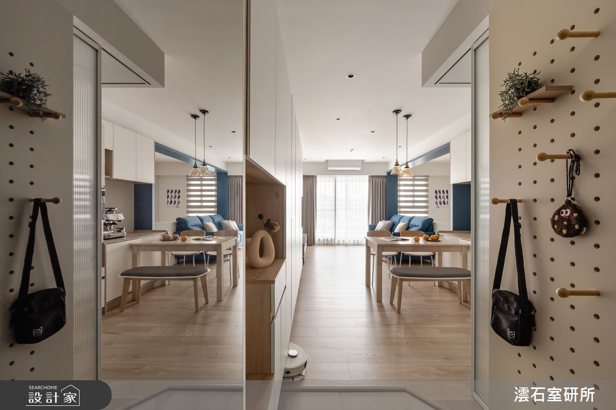 19坪新成屋(5年以下)＿混搭風玄關案例圖片＿澐石室研所＿澐石_02勝美豐原之1