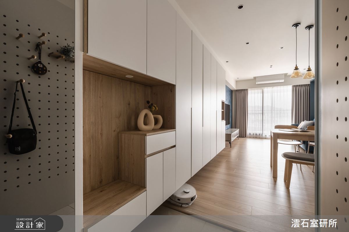 19坪新成屋(5年以下)＿混搭風玄關案例圖片＿澐石室研所＿澐石_02勝美豐原之2