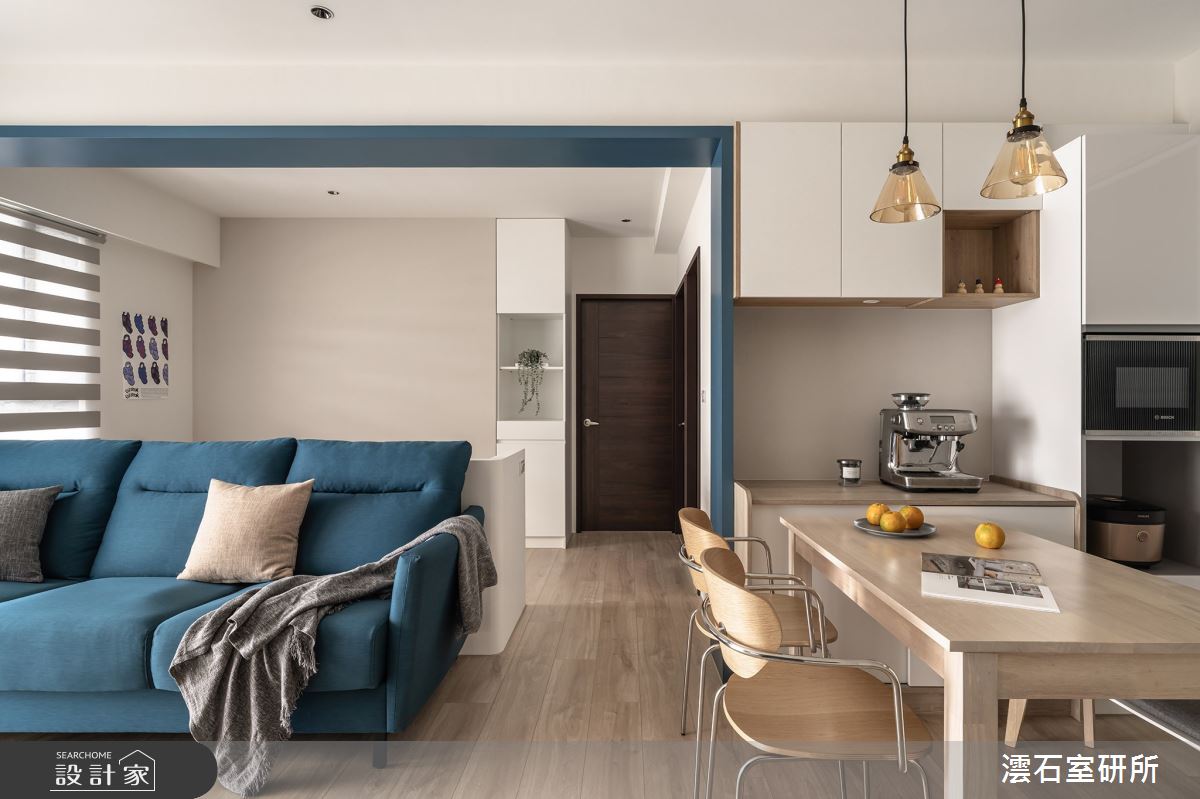 19坪新成屋(5年以下)＿混搭風客廳餐廳案例圖片＿澐石室研所＿澐石_02勝美豐原之9
