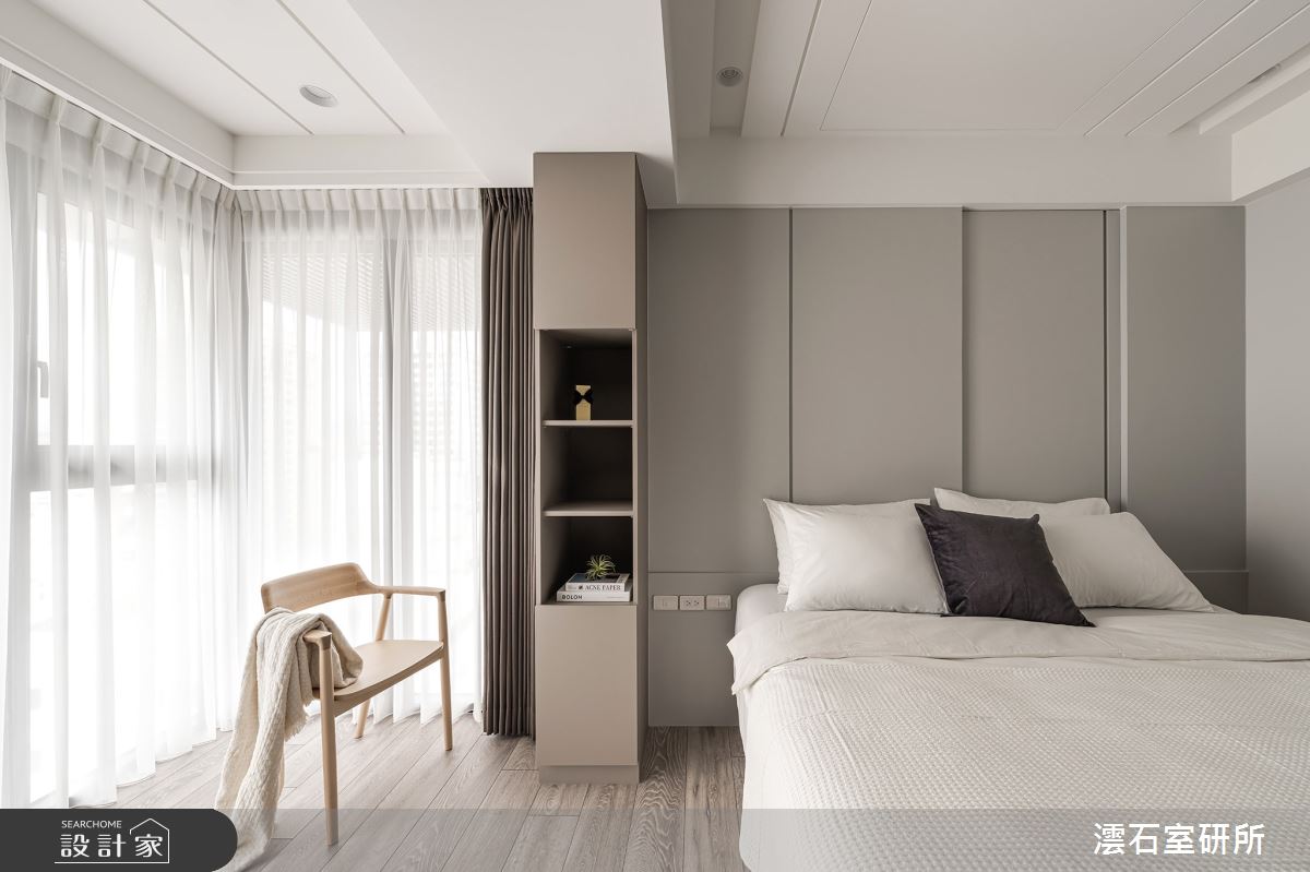 27坪新成屋(5年以下)＿現代風臥室案例圖片＿澐石室研所＿澐石_03順天科博之8