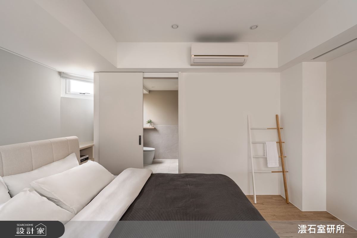 35坪老屋(31~40年)＿北歐風臥室浴室案例圖片＿澐石室研所＿澐石_04曉明殿廈之9