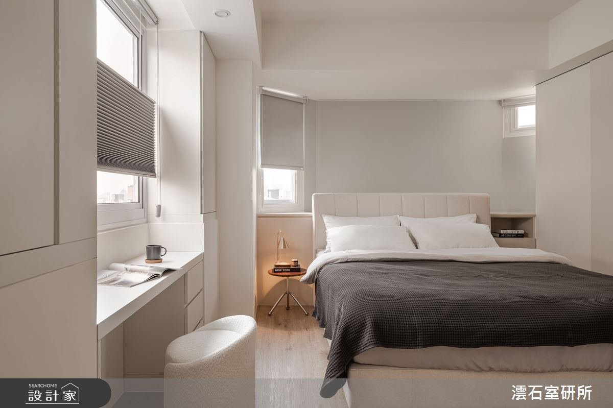 35坪老屋(31~40年)＿北歐風臥室案例圖片＿澐石室研所＿澐石_04曉明殿廈之5