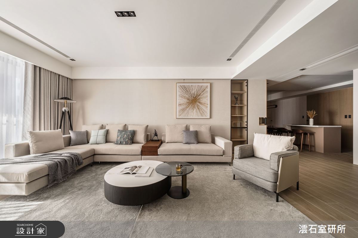 60坪毛胚屋＿人文禪風客廳餐廳案例圖片＿澐石室研所＿澐石_05聚合發榮耀之6